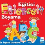 Eğitici Eğlenceli Boyama İlk İngilizce Sözcüklerim - kollektif