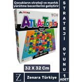Eğitici Görsel Algı Strateji Zeka Gelişim Analitik Düşünme Odaklanma Eğlenceli Çocuk Oyun Atla Topla - 1