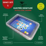 Eğitici Hobi Kutulu Elektrik Deney Seti 6 Eğitici Hobi Bilim Seti