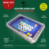 Eğitici Hobi Kutulu Elektrik Deney Seti 7 Eğitici Hobi Bilim Seti