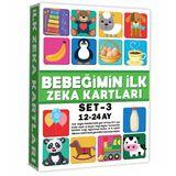Eğitici Kartlar 12-24 Ay Erken Eğitim Zeka Kartı (5 Adet)