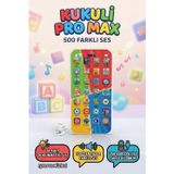 Eğitici Kukuli Şarjlı Telefon Pro Max: 28 Dokunmatik Tuşlu Ve 500 Farklı Sesli Oyuncak Telefon