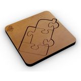 Eğitici Puzzle 4mm Plywood Ahşap Boyanabilir Çocuklar Için - Taşıtlar - Kamyon