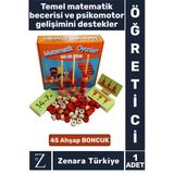 Eğitici Temel Matematik Bilgisi El-Göz Koordinasyonu Algı Psikomotor Gelişimi Çocuk MATEMATİK OYUNU