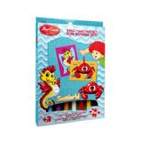 Eğitici ve Eğlenceli Kum Boyama Seti, Deniz Atı & Yengeç-Red Castle DS-212