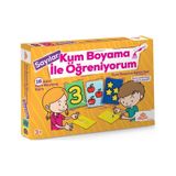 Eğitici Ve Eğlenceli Kum Boyama Seti İle Sayıları Öğreniyorum-red Castle Rcset-tup-02-tr