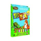 Eğitici Ve Eğlenceli Kum Boyama Seti Red Castle Kaplumbağa & Timsah ( 2si 1 Arada) Ds 206
