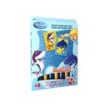 Eğitici Ve Eğlenceli Kum Boyama Seti-red Castle Köpek Balığı&yunus Ds-211