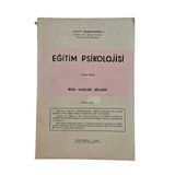 Eğitim Psikolojisi Üçüncü Kitap Ruh Sağlığı Bilgisi (İkinci El)