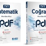 Eğitim Vadisi 2024 Tyt Matematik + Coğrafya Pdf Planlı Ders Föyü Seti 2 Kitap