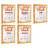 Eğitim Vadisi 2026 10. Sınıf Matematik + Edebiyat + Fizik + Kimya + Biyoloji Tik Tam Izleme Seti 5 Kitap