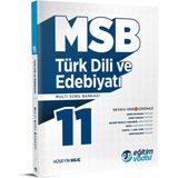 Eğitim Vadisi Yayınları 11.Sınıf Türk Dili ve Edebiyatı Multi Soru Bankası