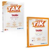 Eğitim Vadisi Yayınları Eğitim Vadisi 2025 10. Sınıf Tarih Tak Tam Anlatım + Tik Tam İzleme Seti 2 Kitap