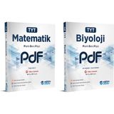 Eğitim Vadisi Yayınları TYT 2023 Matematik + Biyoloji PDF Planlı Ders Föyü Seti 2 Kitap