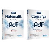 Eğitim Vadisi Yayınları TYT 2023 Matematik + Coğrafya PDF Planlı Ders Föyü Seti 2 Kitap