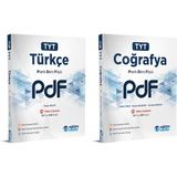 Eğitim Vadisi Yayınları TYT 2023 Türkçe + Coğrafya PDF Planlı Ders Föyü Seti 2 Kitap