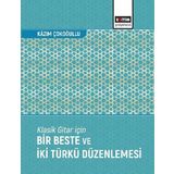 Eğitim Yayınevi Klasik Gitar İçin Bir Beste ve İki Türkü Düzenlemesi