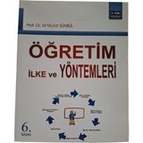Eğitim Yayınevi Öğretim Ilke ve Yöntemleri - Ali Murat Sünbül - İmsasız