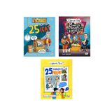 Eğlenceli Bilgi 3-4.Sınıf Okuma Seti 25 Muhteşem İyilik 25 Muhteşem İcat 25 Muhteşem Başarı Hikayesi 3 Kitap Set