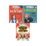 Eğlenceli Bilgi Bilim 3 Kitap Set Bilim Adamları / Isaac Newton - Einstein - Acı Çeken Bilim Adamları