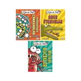 Eğlenceli Bilgi Bilim 3 Kitap Set / Mikroskobik Canavarlar - Obur Etoburlar - Matrak Böcekler
