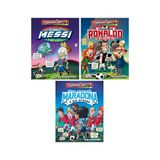 Eğlenceli Bilgi Spor 3 Kitap Set / Messi - Ronaldo - Maradona