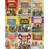 Eğlenceli Bilgi Tarih 9 Kitap Çocuklar İçin Osmanlı Tarihi Seti