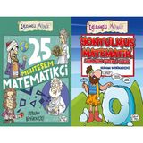 Eğlenceli Bilgi Yayınları 25 Muhteşem Matematikçi ve Yontulmuş Matematik - Sayıların Gizem Li Tarihi (Serhan Büyükkeçeci)