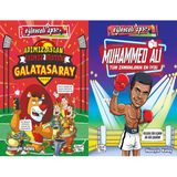 Eğlenceli Bilgi Yayınları Adımız Aslan Işimiz Destan-Galatasaray ve Muhammed Ali - Tüm Zamanların En Iyisi (Hüseyin Keleş)