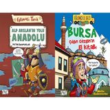 Eğlenceli Bilgi Yayınları Alp Arslanın Yolu Anadolu ve Bursa Çılgın Gezginin El Kitabı (Metin Özdamarlar)