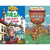 Eğlenceli Bilgi Yayınları Bursa Çılgın Gezginin El Kitabı ve Gizli Kurucu Ertuğrul Gazi (Metin Özdamarlar)
