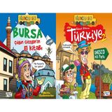 Eğlenceli Bilgi Yayınları Bursa Çılgın Gezginin El Kitabı ve Güzel Ülkem Türkiye 2 (Metin Özdamarlar)