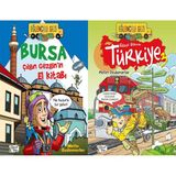 Eğlenceli Bilgi Yayınları Bursa Çılgın Gezginin El Kitabı ve Güzel Ülkem Türkiye 3 (Metin Özdamarlar)