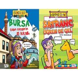 Eğlenceli Bilgi Yayınları Bursa Çılgın Gezginin El Kitabı ve Satranç Öğren De Gel (Metin Özdamarlar)