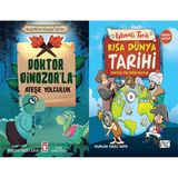 Eğlenceli Bilgi Yayınları Doktor Dinozorla Ateşe Yolculuk ve Kısa Dünya Tarihi-Dünyaya Yön Veren Olaylar (Nurlan Nazlı Kaya)