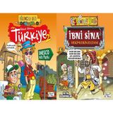 Eğlenceli Bilgi Yayınları Güzel Ülkem Türkiye 2 ve Ibni Sina Hekimlerin Sultanı (Metin Özdamarlar)