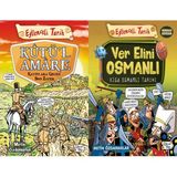 Eğlenceli Bilgi Yayınları Kutül Amare - Kayıtlara Geçen Son Zafer ve Ver Elini Osmanlı - Kısa Osmanlı Tarihi (Metin Özdamarlar)