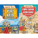 Eğlenceli Bilgi Yayınları Piri Reis ve Acayip Haritası ve Tarih Yazmak Bizim Işimiz - Ilk Türk Devletleri (Metin Özdamarlar)