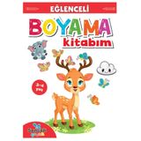 Eğlenceli Boyama Kitabım - Kırmızı Kitap 2 Sancak Yayınları