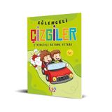 Eğlenceli Çizgiler - Etkinlikli Boyama Kitabı