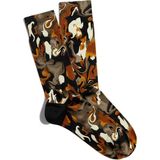 Eğlenceli Çorap Unisex Kahverengi Dansı Baskılı Çorap - Standart - Renkli - Renkli