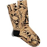 Eğlenceli Çorap Unisex Snake Yılan Derisi Baskılı Çorap - Standart - Renkli - Renkli