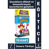 Eğlenceli Görsel Algı Zeka Hafıza Dikkat Konsantrasyon Geliştiren Eğitici Grup Takım Oyunu Farkı Bul - 1