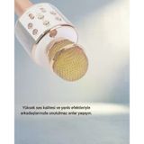 Eğlenceli Kablosuz Karaoke Mikrofon Usb Aux Destekli