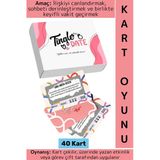 Eğlenceli Romantik Keyifli Vakit Sürpriz Görev Etkinlik Sevgili Çift İlişki Oyun-Tingle Date 40 Kart