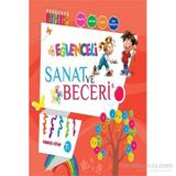 Eğlenceli Sanat ve Beceri Kırmızı Kitap 7 Yaş - Parıltı Komisyon