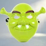 Eğlenceli Shrek Maskesi Parti Kostümü Için 21X25 Cm