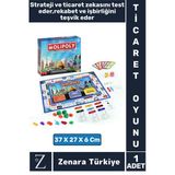 Eğlenceli Strateji Ticari Zeka Rekabet İşbirliği Geliştiren Aile Arkadaş Grup Emlak Ticaret Oyunu