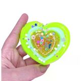 Eğlenceli Stres Atıcı Sukuşi Slime Şekilli Kalp Pasta Poşette