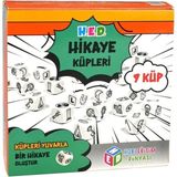 Eğlenceli ve Renkli Hikaye Küpü, Küçükler Için Hayal Gücünü Geliştiren Oyuncak - Seçenek 1